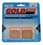 ЗАДНИЕ ТОРМОЗНЫЕ КОЛОДКИ GOLD FREN K5