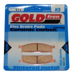 ПЕРЕДНИЕ ТОРМОЗНЫЕ КОЛОДКИ GOLD FREN K5