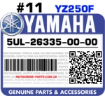 5UL-26335-00-00 YAMAHA YZ250F