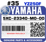 5XC-23340-M0-00 YAMAHA YZ250F