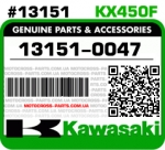 13151-0047 KAWASAKI KX450F