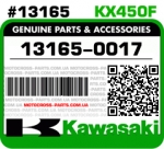 13165-0017 KAWASAKI KX450F