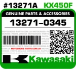 13271-0345 KAWASAKI KX450F