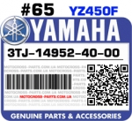 3TJ-14952-40-00 YAMAHA YZ450F