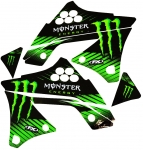 Наклейки FACTORY EFFEX MONSTER ENERGY -30%
