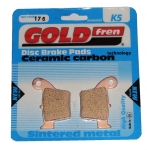 ЗАДНИЕ ТОРМОЗНЫЕ КОЛОДКИ GOLD FREN K5