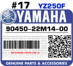 90450-22M14-00 YAMAHA YZ250F