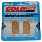 ЗАДНИЕ ТОРМОЗНЫЕ КОЛОДКИ GOLD FREN K5