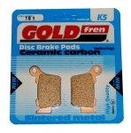 ЗАДНИЕ ТОРМОЗНЫЕ КОЛОДКИ GOLD FREN K5