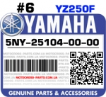 5NY-25104-00-00 YAMAHA YZ250F