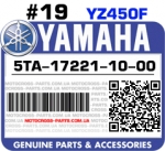 5TA-17221-10-00 YAMAHA YZ450F