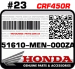 51610-MEN-000ZA HONDA CRF450R