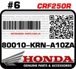 80010-KRN-A10ZA HONDA CRF250R