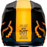 Мотошлем FOX V1 MATA HELMET [NVY/YLW]