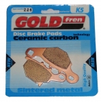 ЗАДНИЕ ТОРМОЗНЫЕ КОЛОДКИ GOLD FREN K5