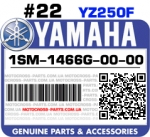 1SM-1466G-00-00 YAMAHA YZ250F