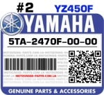 5TA-2470F-00-00 YAMAHA YZ450F