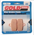 ПЕРЕДНИЕ ТОРМОЗНЫЕ КОЛОДКИ GOLD FREN K5
