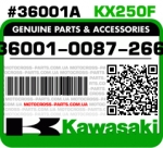 36001-0087-266 KAWASAKI KX250F