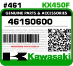 461S0600 KAWASAKI KX450F