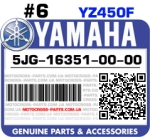 5JG-16351-00-00 YAMAHA YZ450F