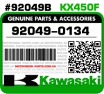 92049-0134 KAWASAKI KX450F