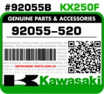 92055-520 KAWASAKI KX250F