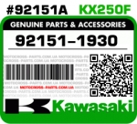 92151-1930 KAWASAKI KX250F