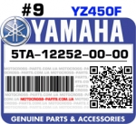 5TA-12252-00-00 YAMAHA YZ450F